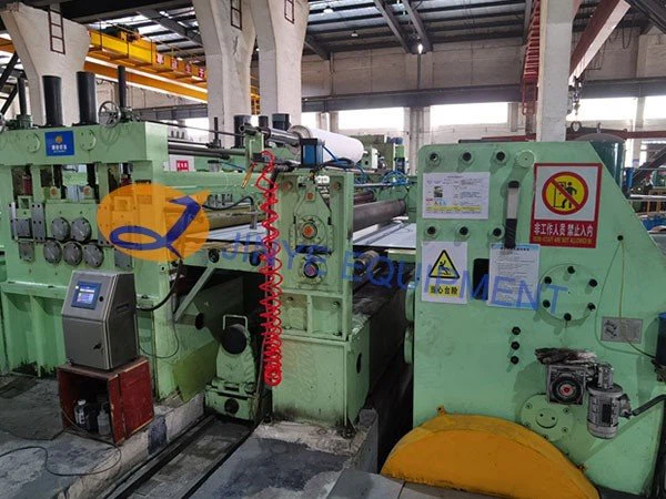 High speed cut to length line